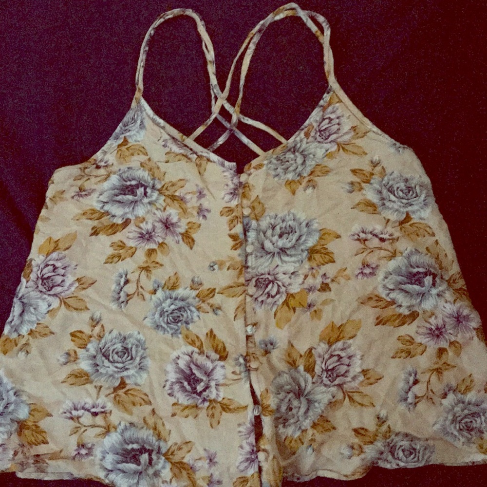 American Eagle button up
